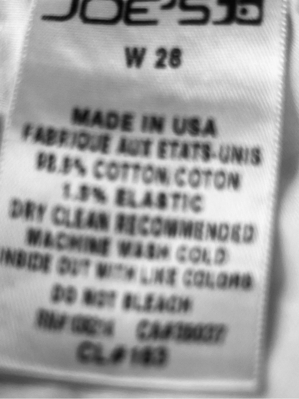 Joe's Jeans Straight Leg Jeans in White Sz W-28